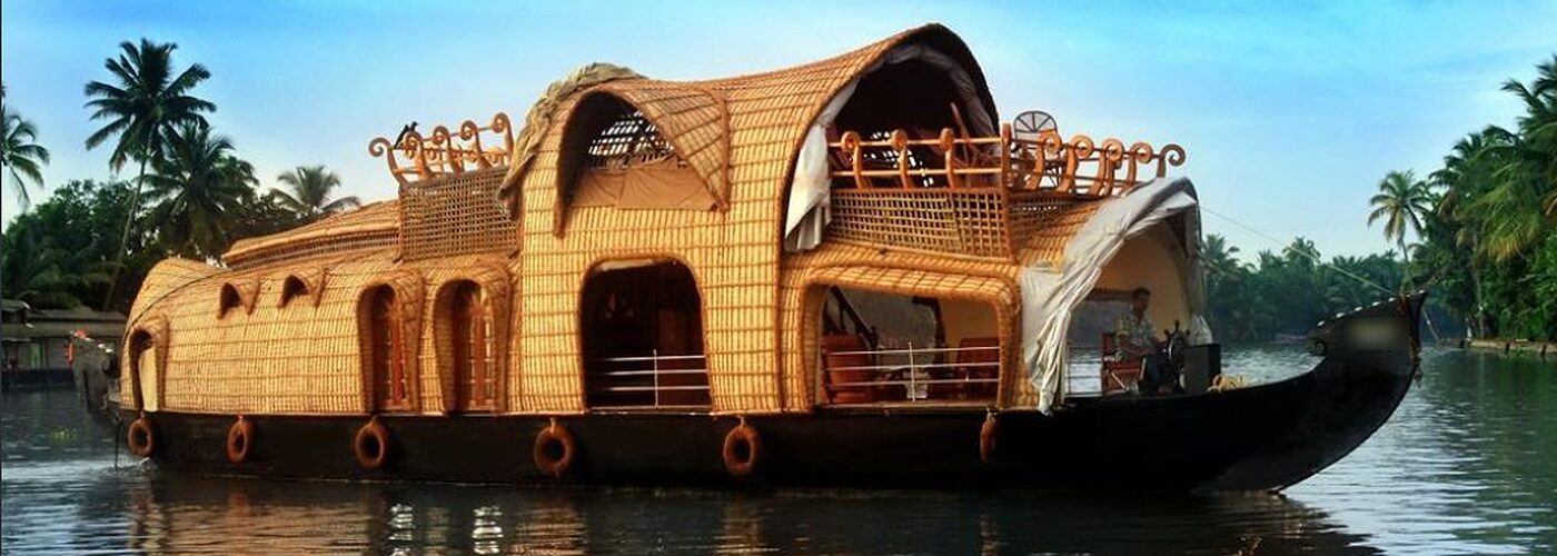 Kerala houseboat on the backwaters